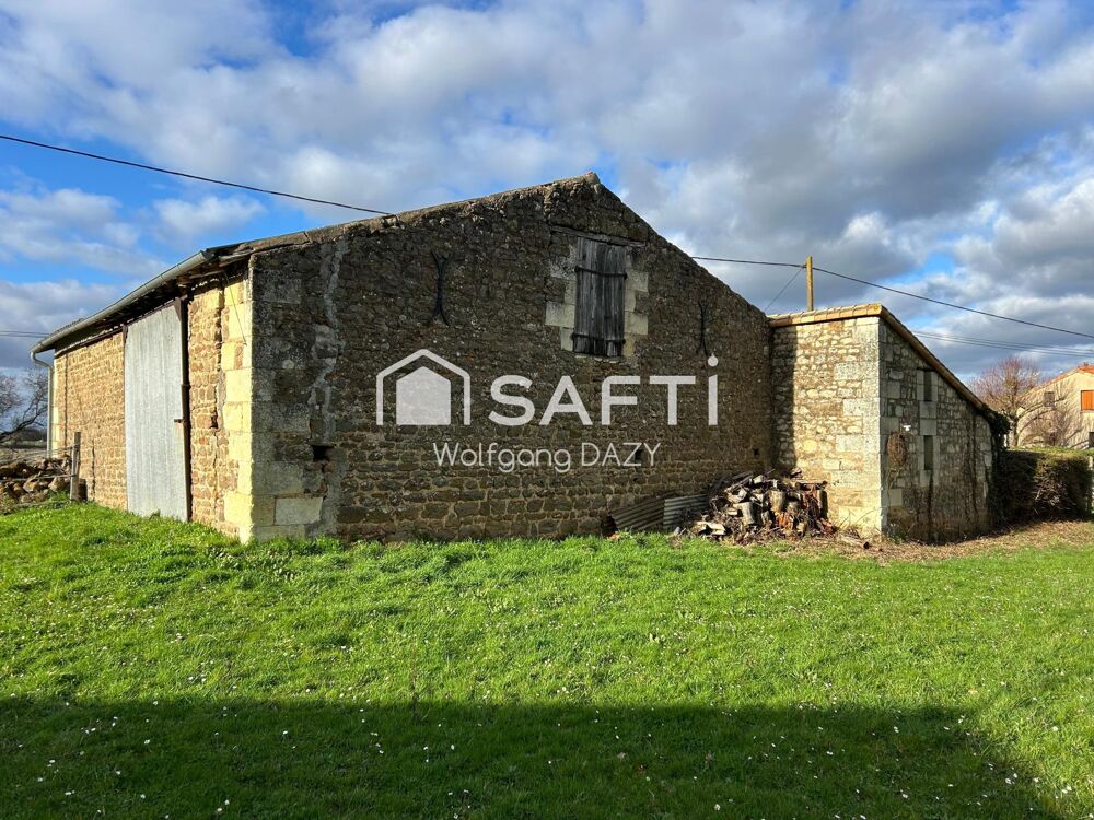 Vente Immeuble Grange en pierre sur terrain constructible Dissay