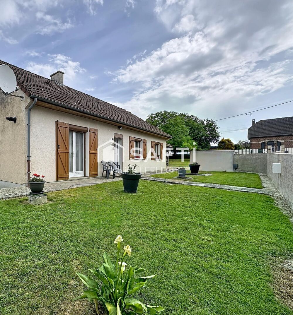 Vente Maison Pavillon indivuel de plain pied sur sous sol complet Peronne