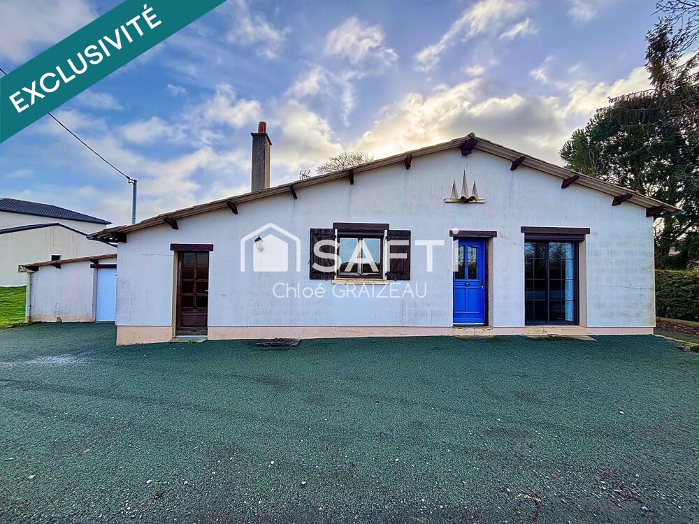 Vente Maison Maison de plain-pied, 89 m² habitables, garage Bressuire