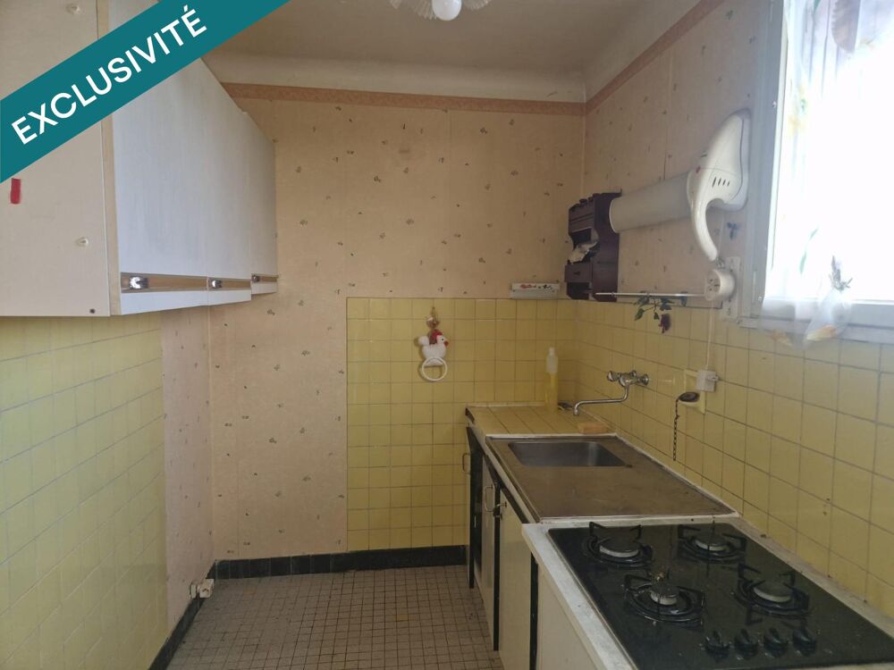 Charmante maison sur sous sol avec terrain,