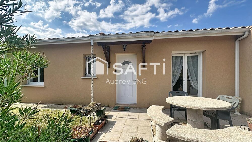 Vente Maison Maison de plain-pied de 87 m² avec un jardin de 700m² – Un cadre de vie agréable à découvrir Tresses