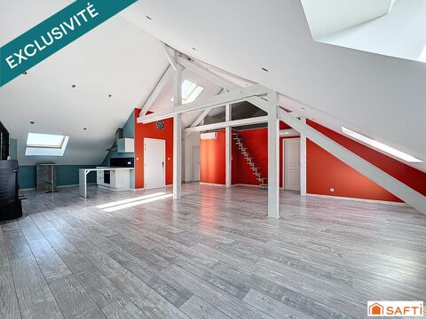   Le Ban Saint Martin, appartement coup de coeur sous les toits. Appartement - 4 pi�ce(s) - 133 m�
