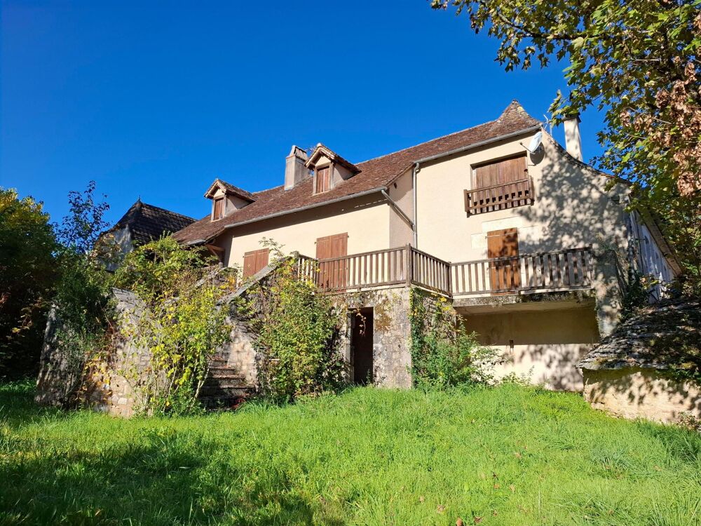 Vente Maison Superbe environnement , pour cette propriété au coeur de la vallée du Célé  ! Sauliac-sur-cele