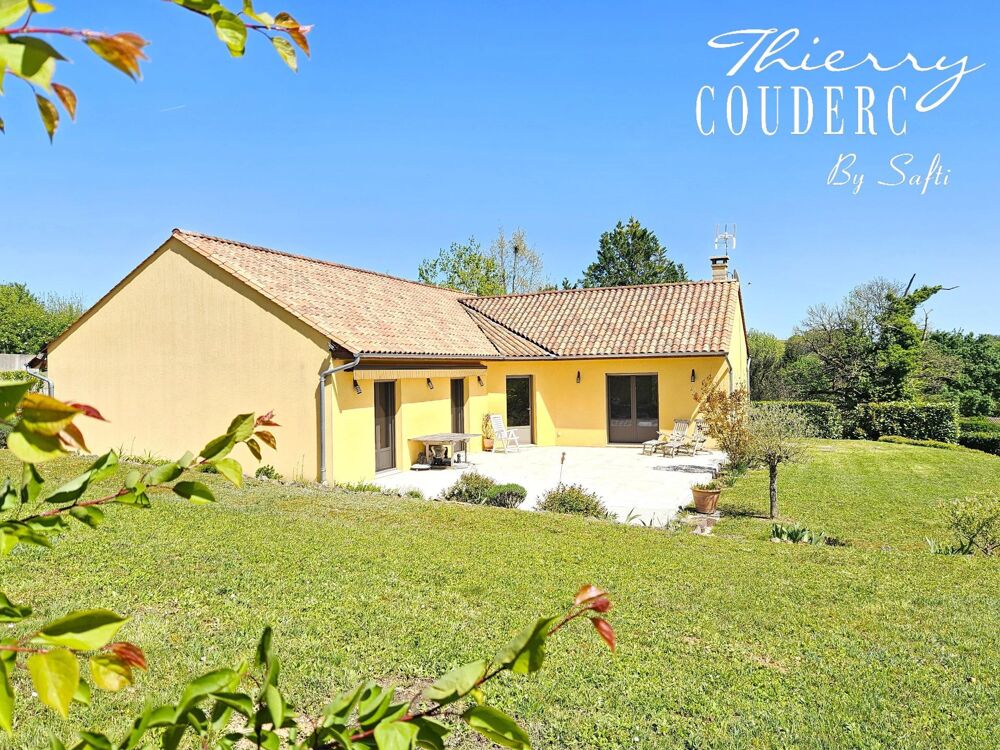 Belle maison avec terrain de 1239 m² au calme.