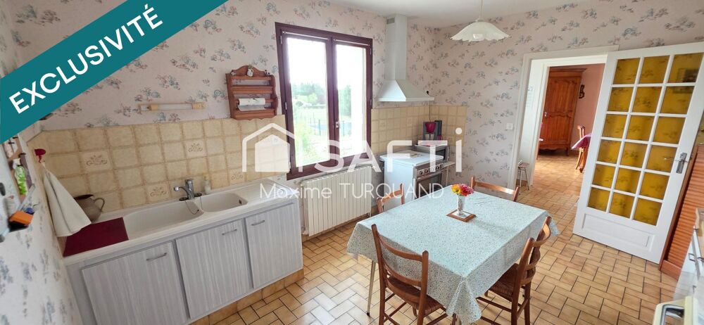 Vente Maison Pavillon sur sous-sol  97m² – 3 chambres – Terrain de 1 500 m². Montigny