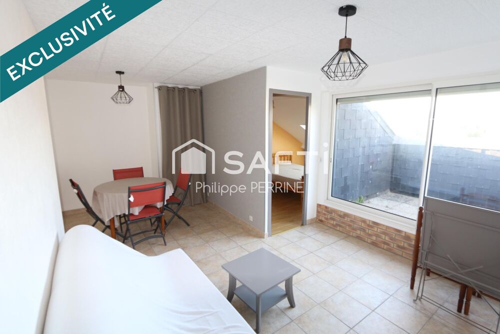 F2 de 35 m2 habitables à 600 m de la mer
