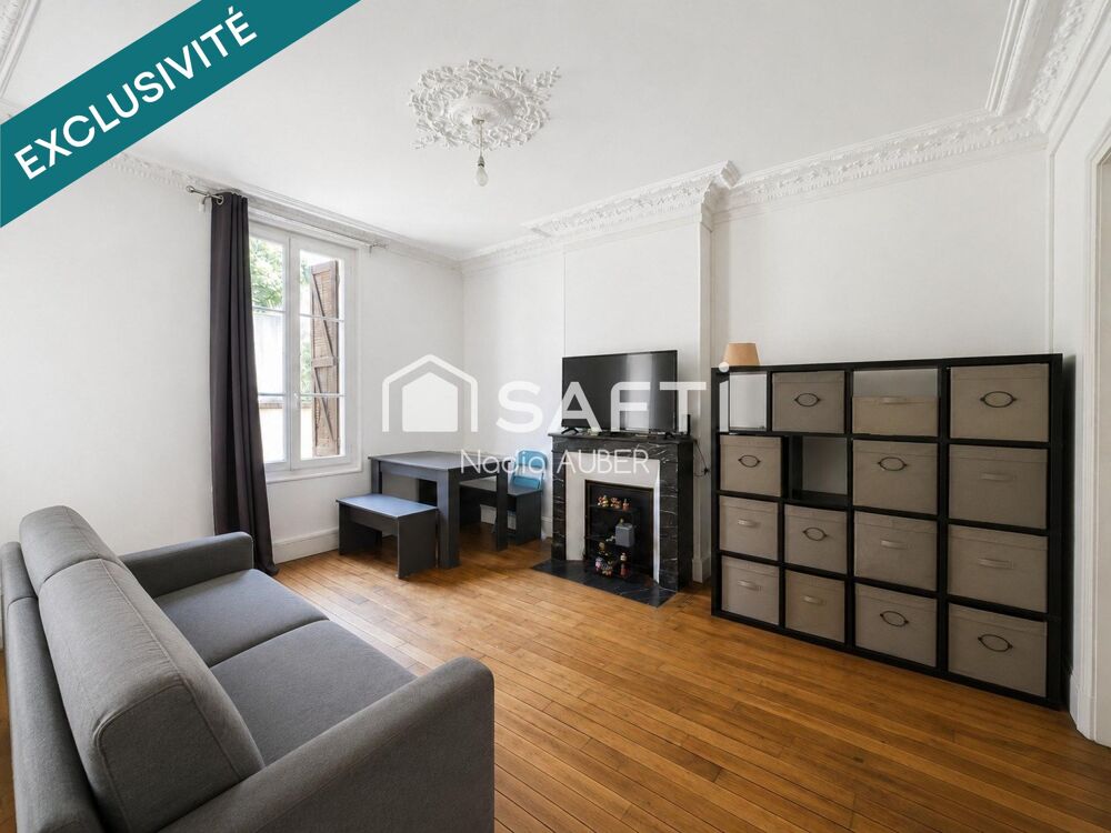 INVESTISSEMENT LOCATIF  T3 AVEC JARDIN PRIVATIF  LOCATAIRE EN PLACE  PETITE COPROPRIÉTÉ