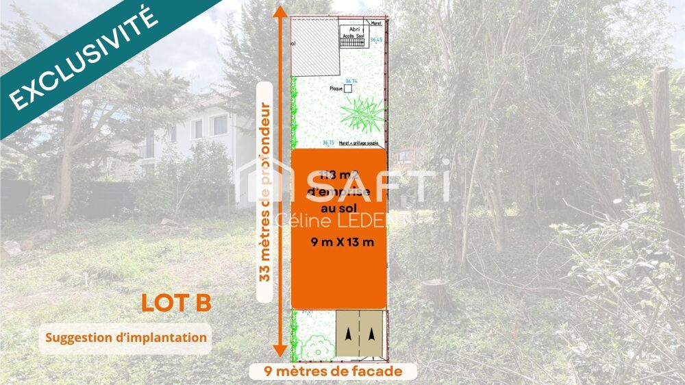 Vente Terrain Terrain à vendre Maisons-alfort