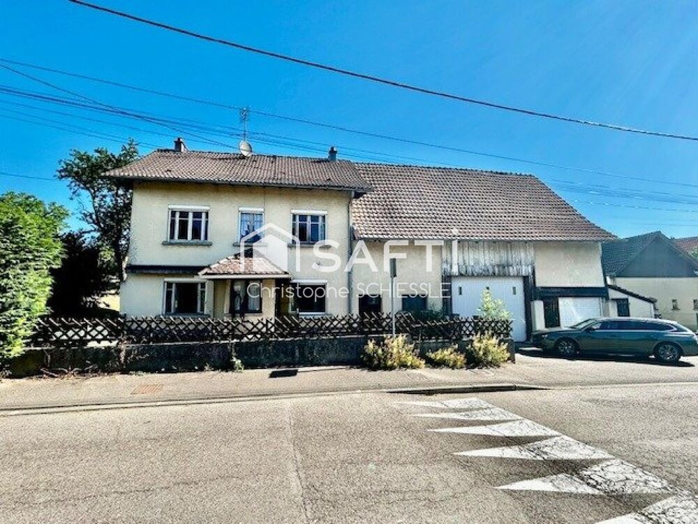 Vente Maison Corps de ferme de 113 M2 avec grange et garage Vellescot