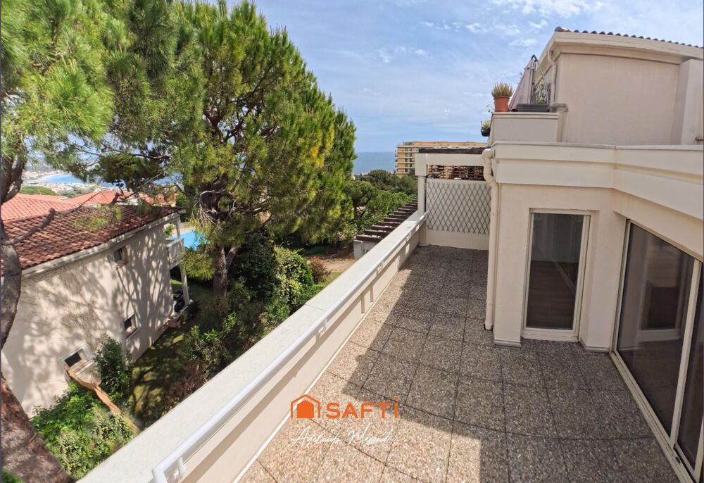 Vente Appartement Spacieux 3 pièces à l'Archet avec vue mer et terrasse Nice