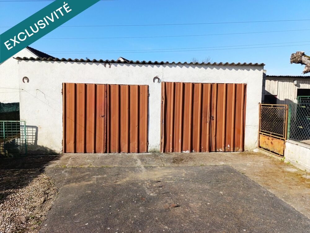 Maison 4 pièces  82 m²  3 chambres  Garages, atelier  Fort potentiel