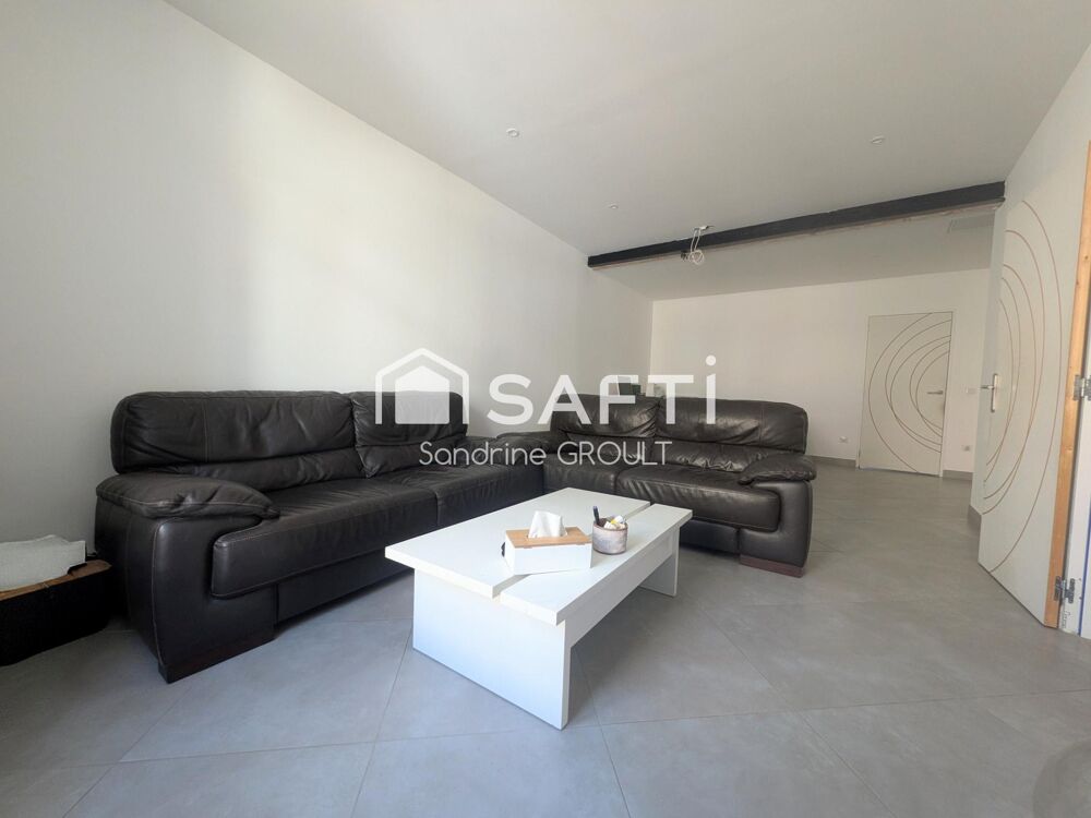 MAISON DE VILLAGE avec GRAND GARAGE+ APPARTEMENT+STUDIO