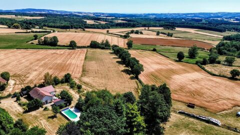   Rare à la vente : propriété avec gîte indépendant, piscine et vue montagne – Teilhet Maison - 8 pièce(s) - 190 m²