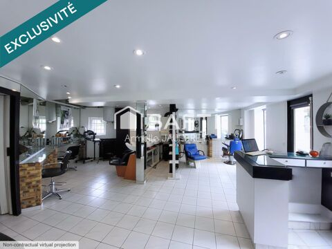 Superbe local commercial et son salon de coiffure 144000 95570 Moisselles