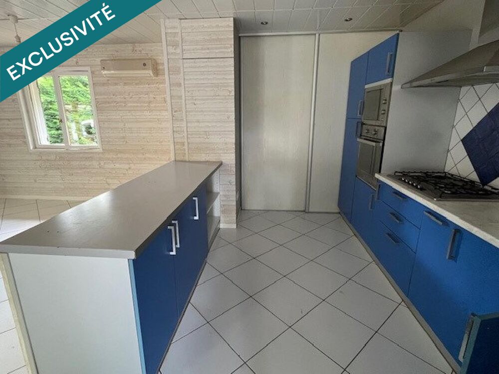 Maison 80m² 4ps, 2chs, plus véranda et double garage