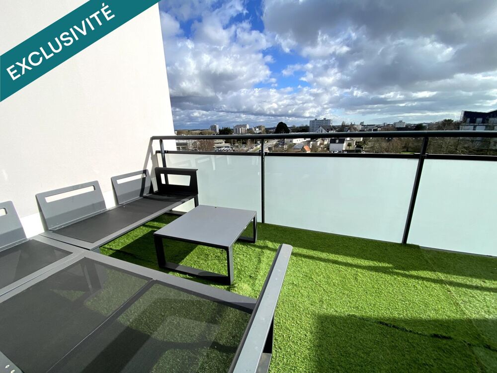 Vente Appartement Lorient – Kerfichant | T3 de 60 m² avec terrasse et garage Lorient