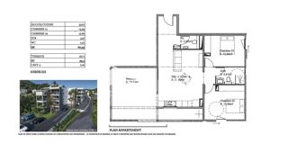  Appartement � vendre 3 pi�ces 66 m�