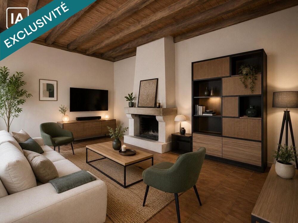 Maison de caractère bourg Fondettes DPE C