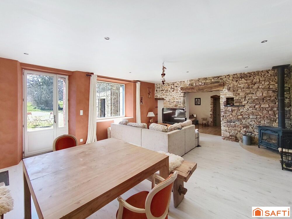 Maison pierre rénovée idéale amoureux de la nature