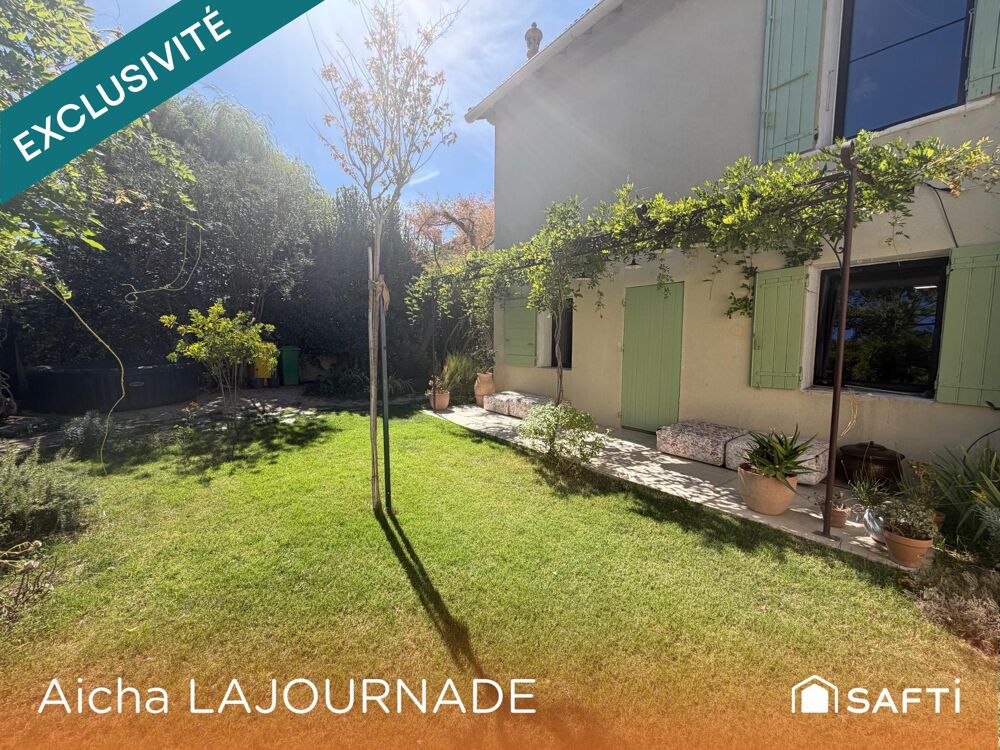 Maison 115m2, 3 chambres, bureau et jardin!