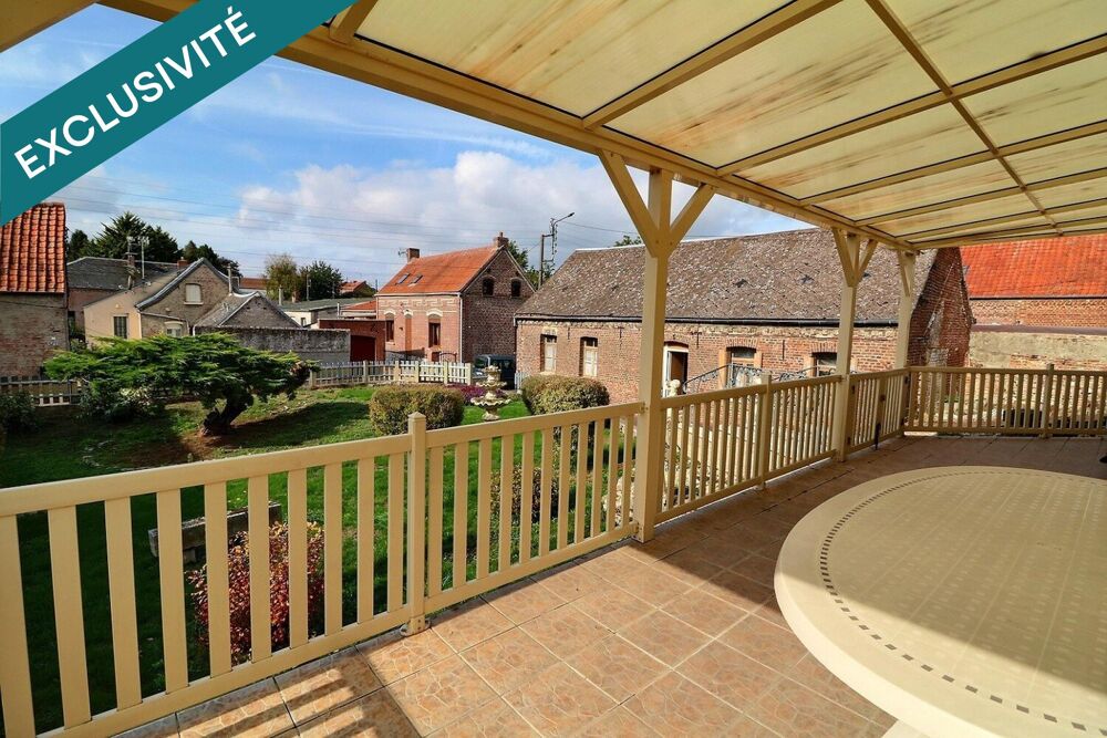 Vente Maison Pavillon individuel, plain-pied, 4 chambres, 114 m2 habitables, avec jardin, garage, dépendance et stationnement. Quievy
