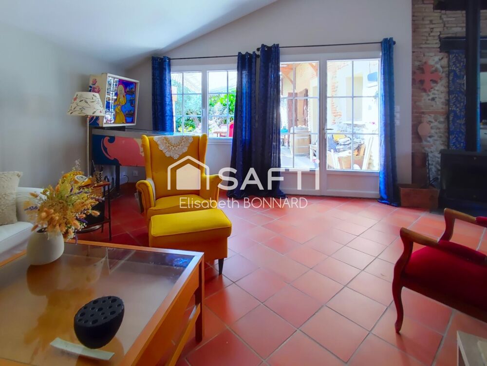 Vente Maison Maison de caractère T6, 161 m2, terrain de 1261 m2 sans vis à vis Vernet
