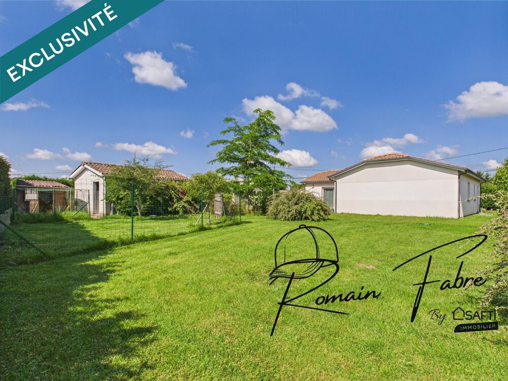 Vente Maison Maison en L de plain-pied avec 3 chambres , garage et très beau terrain Cezac