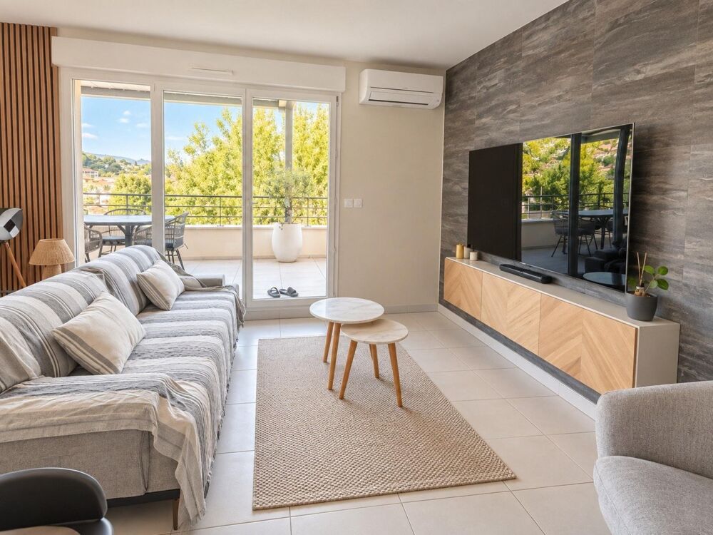 Vente Appartement Copropriété moderne appartement avec terrasse 40m² Marseille 13