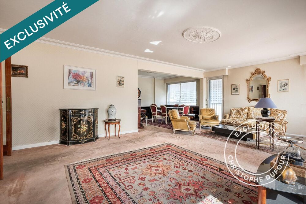 Vente Appartement PUTEAUX - Appartement familial de 121 m² au dernier étage avec balcon, box et cave Puteaux
