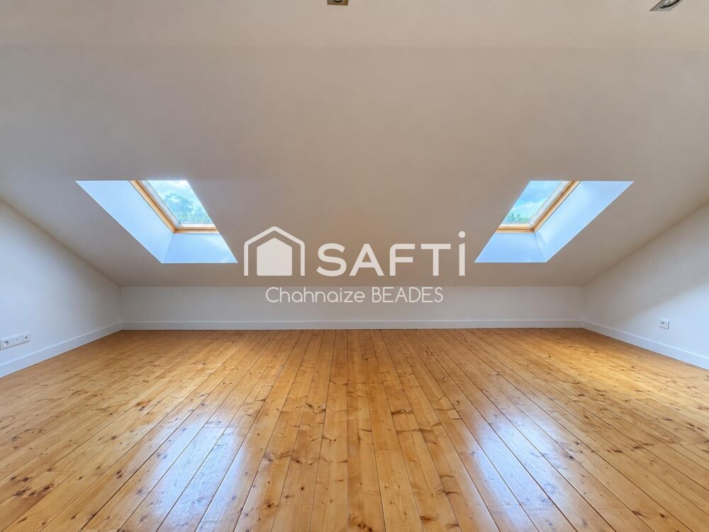 Maison en pierre entièrement rénovée - 113 m² - Terrain de 630 m²