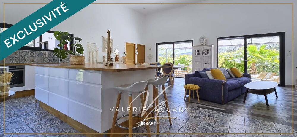 Vente Maison Sainte-Anastasie-sur-Issole: Villa contemporaine de 2022, 126 m² sur un terrain de 790 m², 4 chambres... Sainte-anastasie-sur-issole