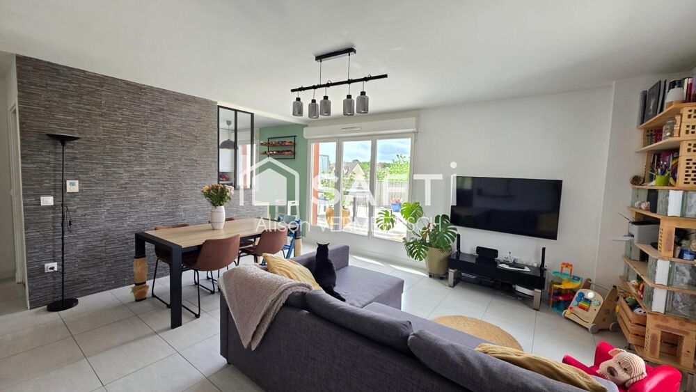 Bel appartement lumineux avec une terrasse de 66m²environ