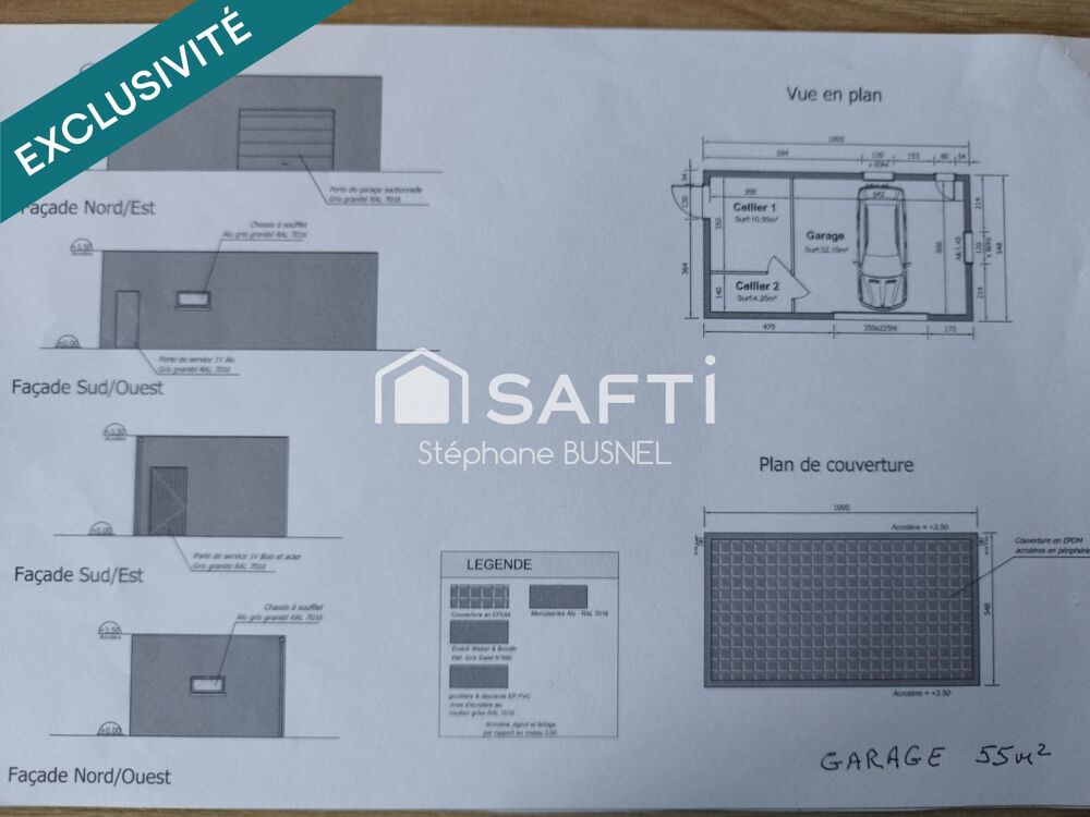 Vente Terrain TERRAIN VIABILISE A BATIR de 804 m2 environ Rauville-la-place