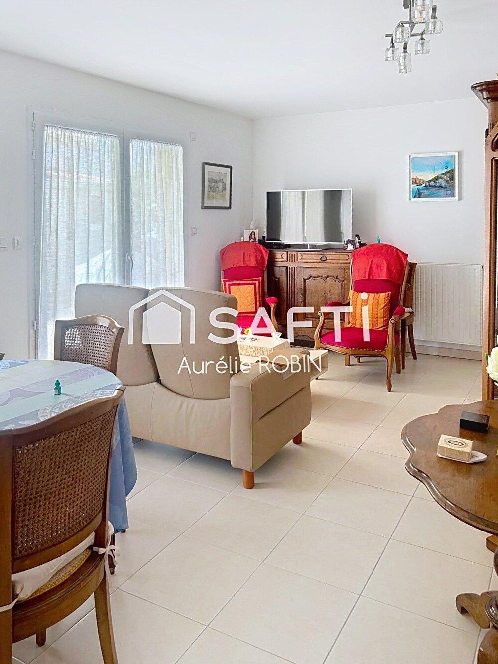 Maison familiale de 95m2 lumineuse avec terrain clôturé et arboré
