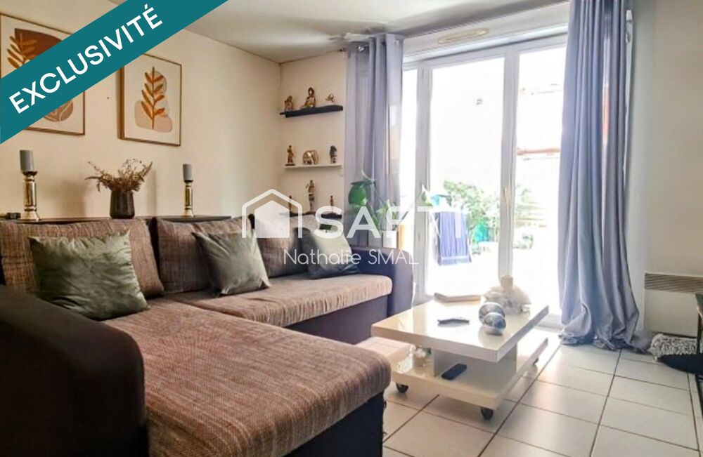 Vente Appartement 45 M2 en RDC - 1 chambre - Jardin de 60 M2 - Terrasse - Parking Agde