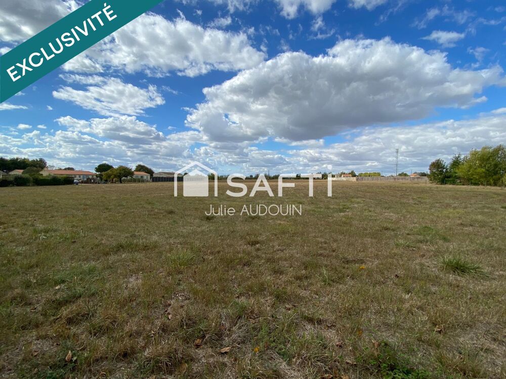 Vente Terrain Terrain à bâtir – Plus de 39 000 m² – Blanzac-lès-Matha (à 2 min de Matha) Blanzac-les-matha