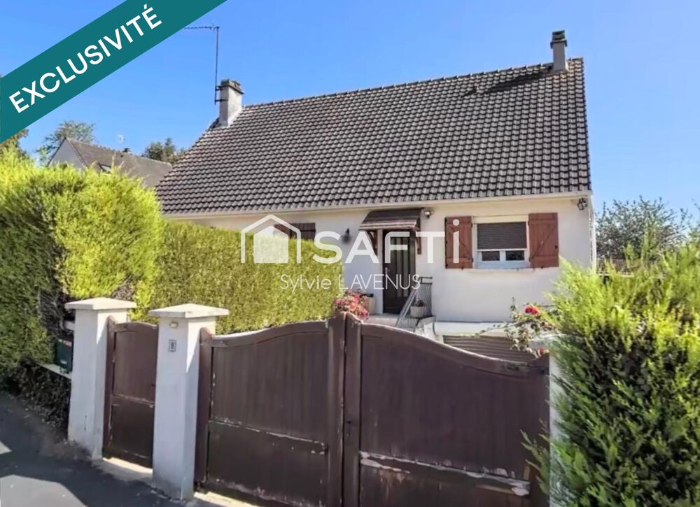 Vente Maison EXCLUSIF A CROUY 02, AUX PORTES DE SOISSONS, MAISON DE PLAIN PIED 82 M2 AVEC SOUS-SOL TOTAL ET TERRAIN DE 520 M2. Crouy
