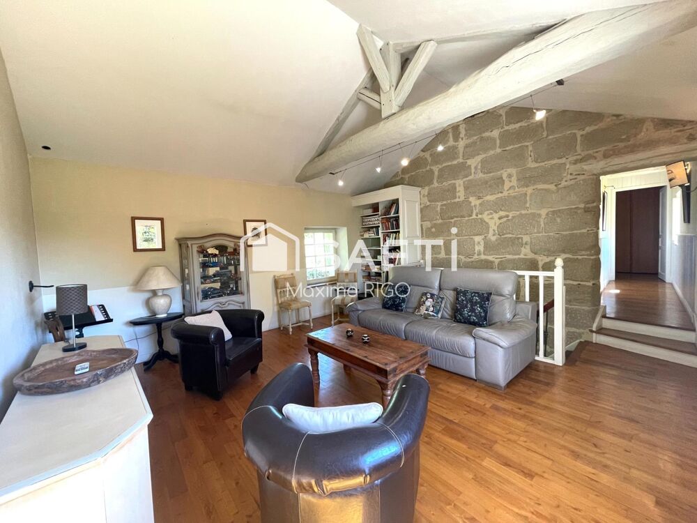Vente Maison Ancien moulin rénové 6 pièces 155m² avec atelier Virazeil