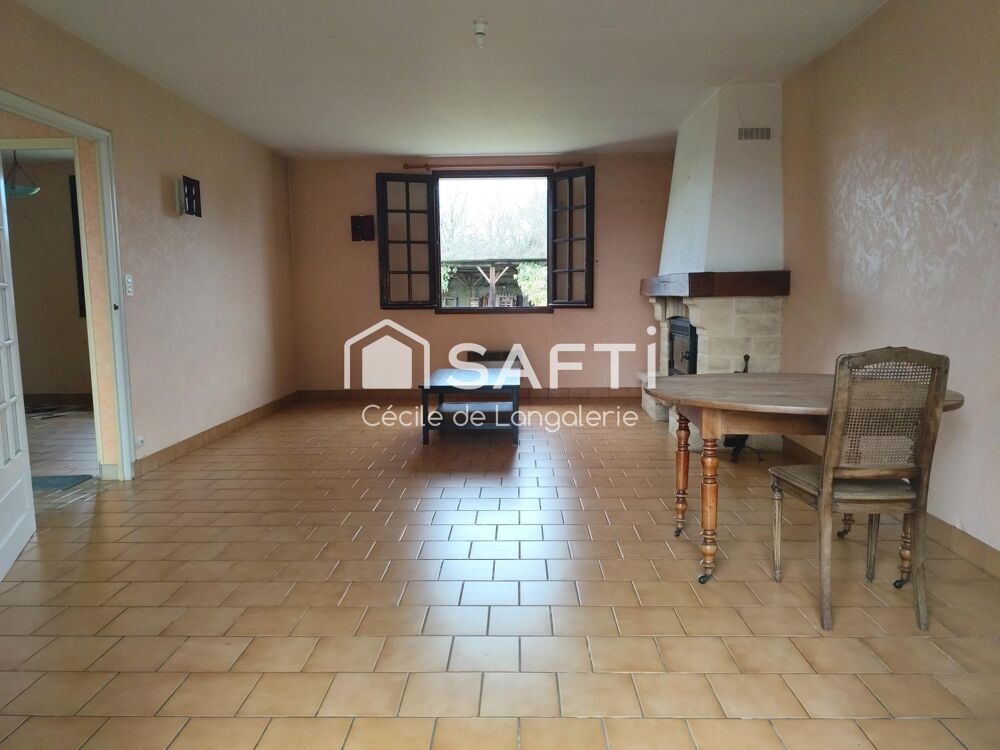 Vente Maison MAISON SUR TERRAIN DE 6829m² ARBORE ET FLEURI Le blanc
