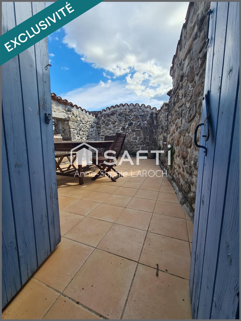 Maison de village atypique + Vendue meublée