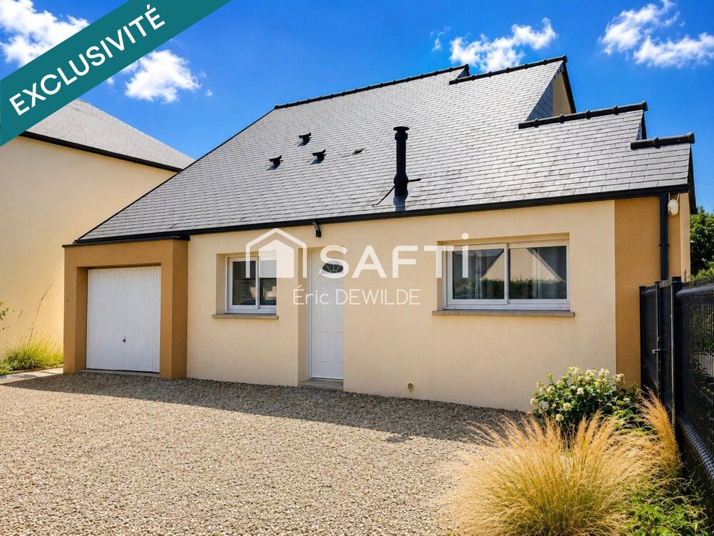 Saint-Martin-des-Champs, maison de plain-pied de 2019, RT 2012