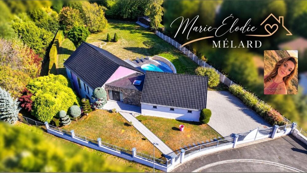 Vente Maison MAISON D'ARCHITECTE – 217 m² – 5 CHAMBRES –1BUREAU – PISCINE CHAUFFÉE – 16,16 ARES Longlaville