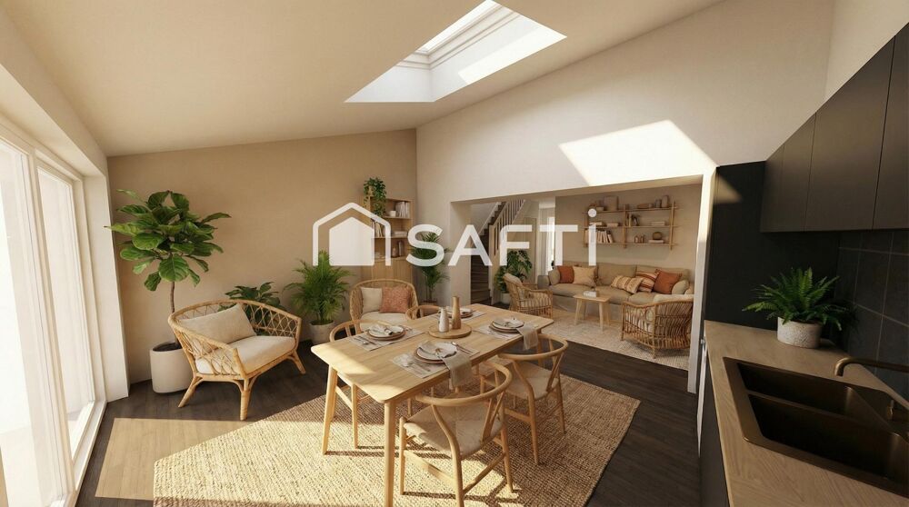 ST LUCE SUR LOIRE - Maison T3 entièrement rénové.