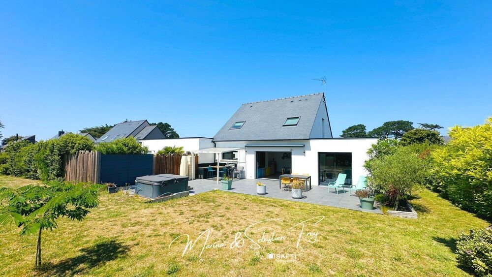 Vente Maison PORT-BLANC – PROPRIÉTÉ CONTEMPORAINE AVEC GÎTE INDÉPENDANT À 500 M DES PLAGES Penvenan