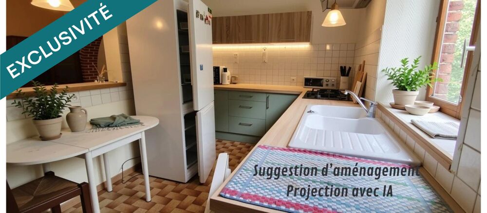 Vente Maison Maison 115 m² avec grand garage/hangar – Cousolre (59149) Cousolre