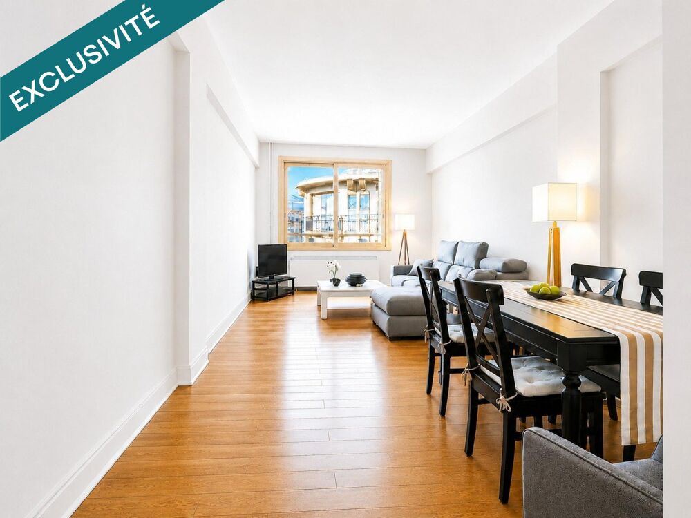 Vente Appartement Paris 16 ème - Superbe 88 m² traversant et lumineux Paris 16