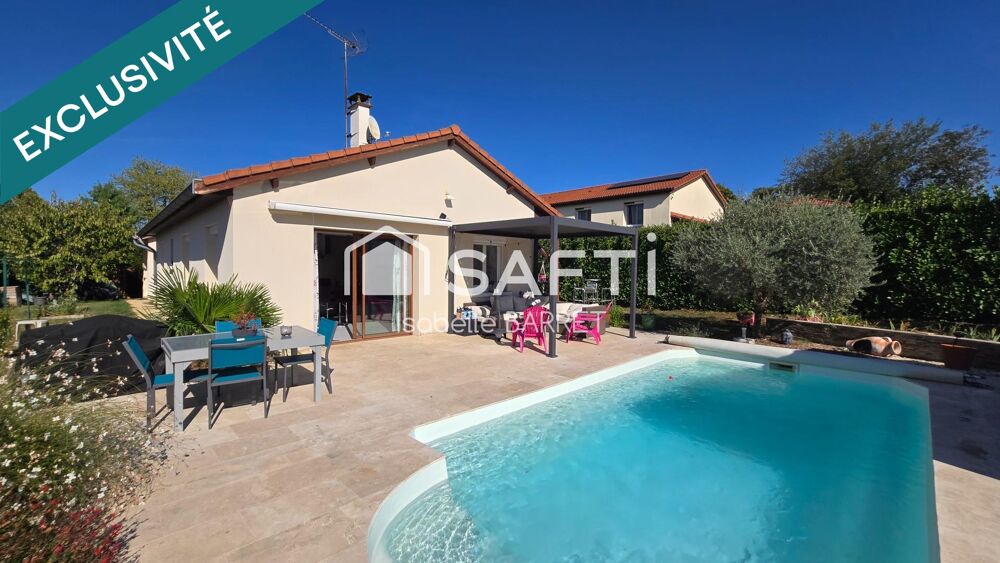 Vente Maison Maison familiale de plain pied avec piscine au calme absolu Jonage