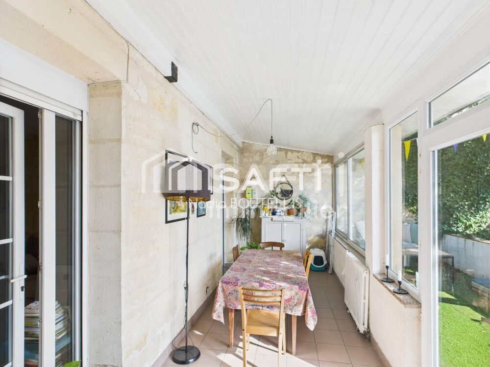 Maison 4 piéces, jardin, véranda.