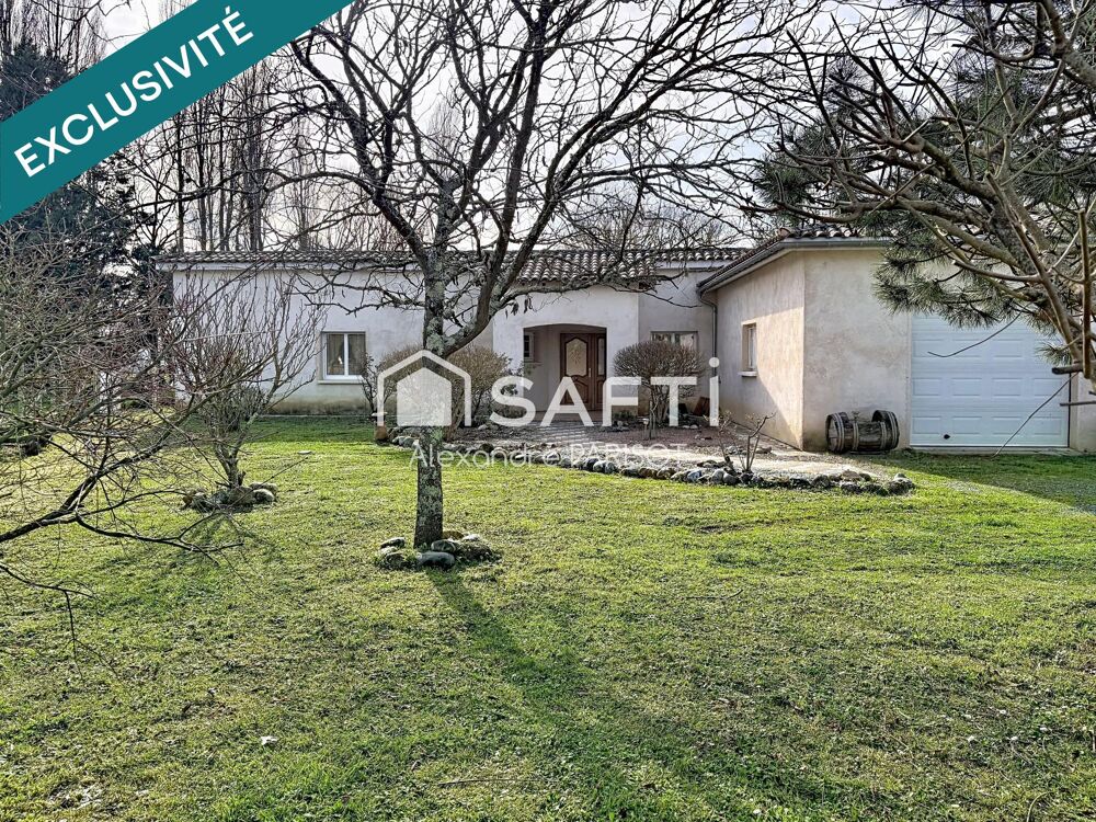 Jolie contemporaine, sur un parc arboré de 2756 m2