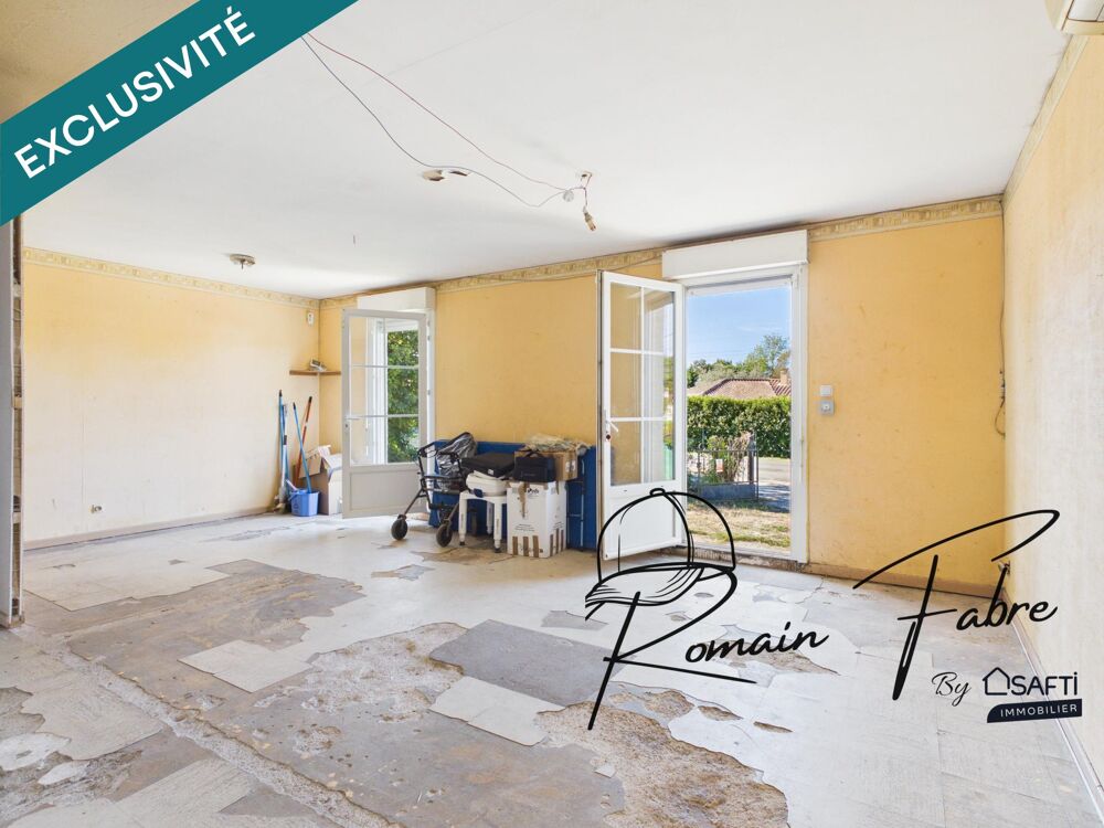 Maison 4 chambre avec travaux de rénovation , belle parcelle de terrain